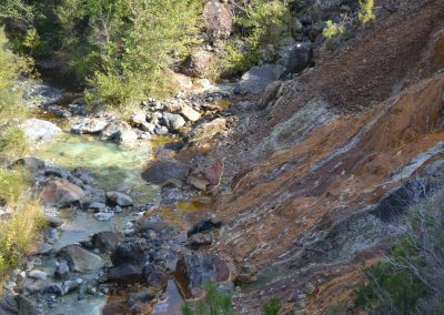 Regimazione acque ex miniere di Libiola